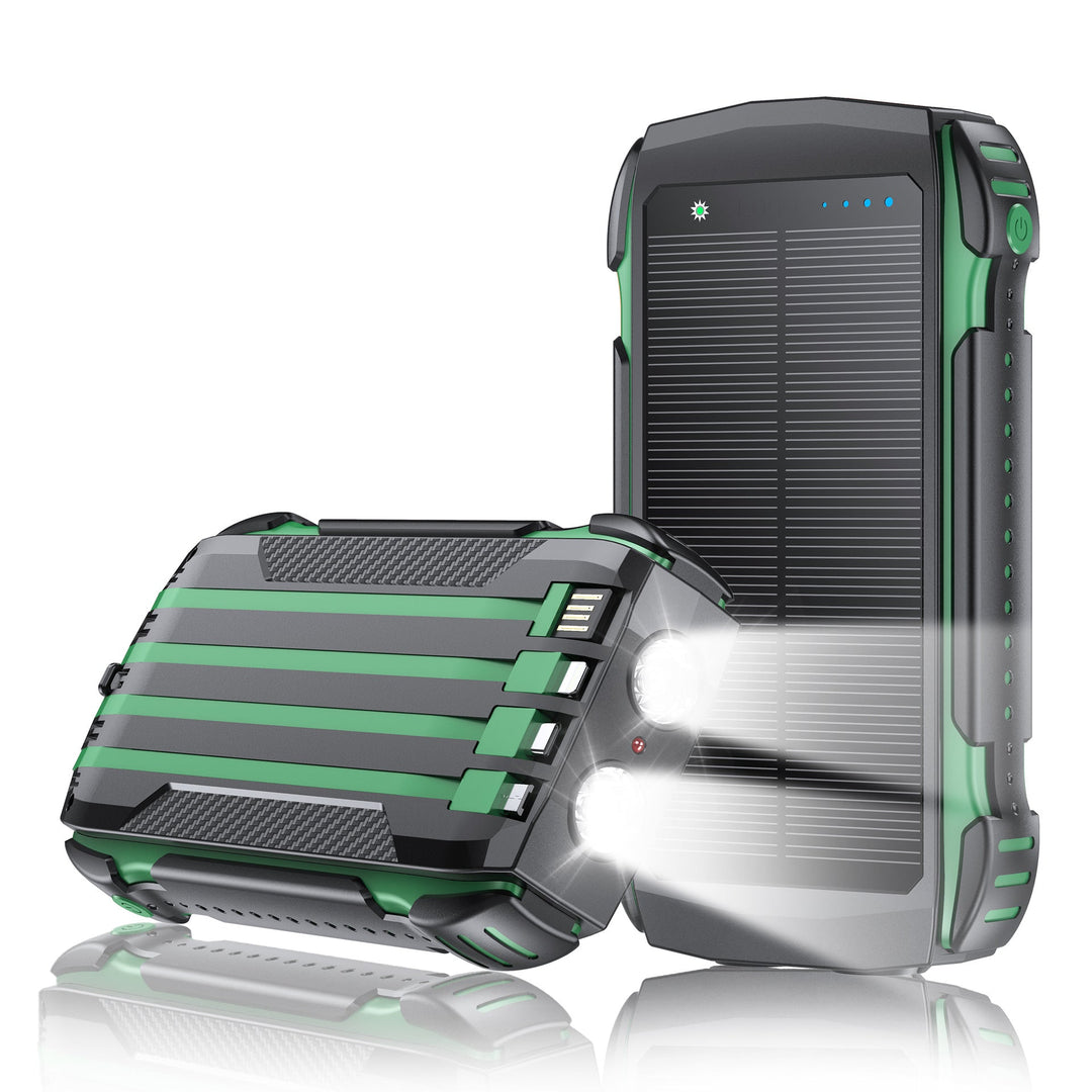 Unisex Solenergibank med LED-belysning og Robust Design 4