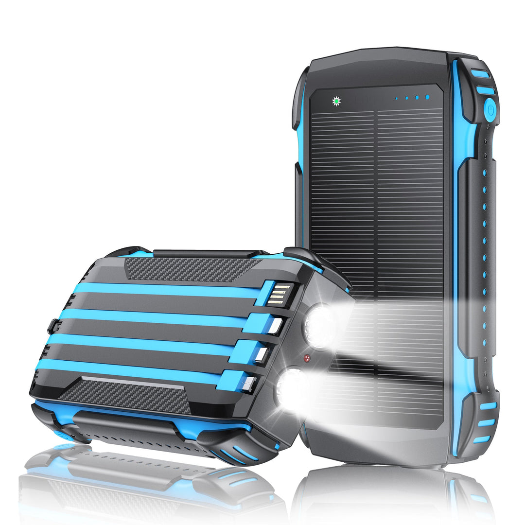 Unisex Solenergibank med LED-belysning og Robust Design 5