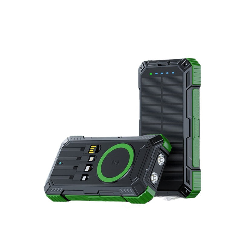 Unisex Solenergibank med Multifunksjonskoblinger og Robust Design 1