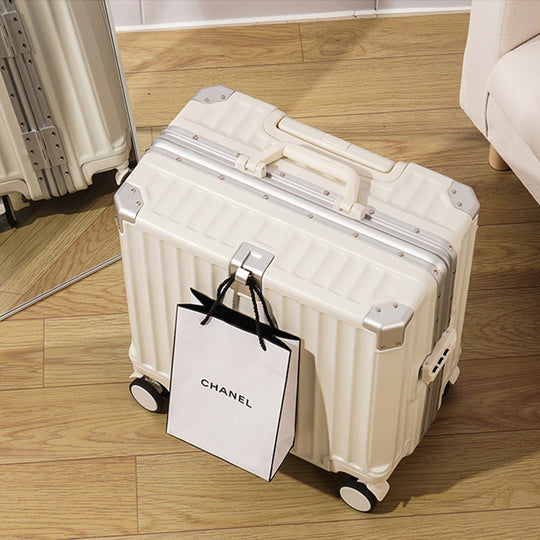 Unisex Spinner Koffert Lett Multi-Compartment Hard-Shell 4