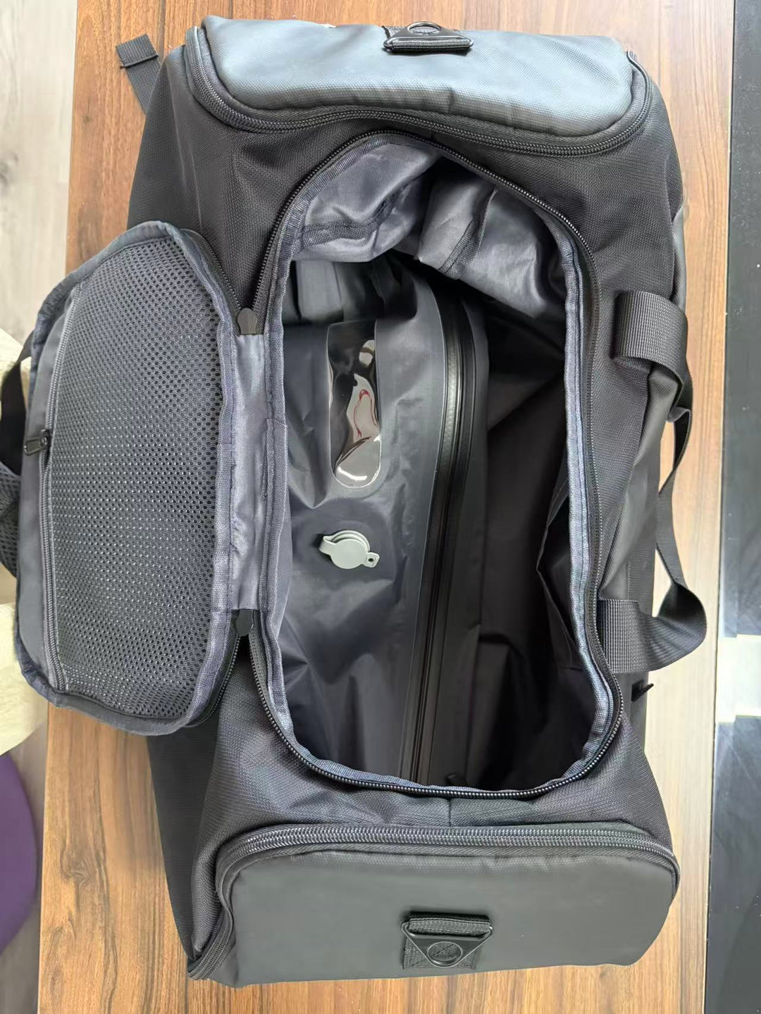 Unisex Sports Duffel Bag Multifunksjonell og Romslig 5