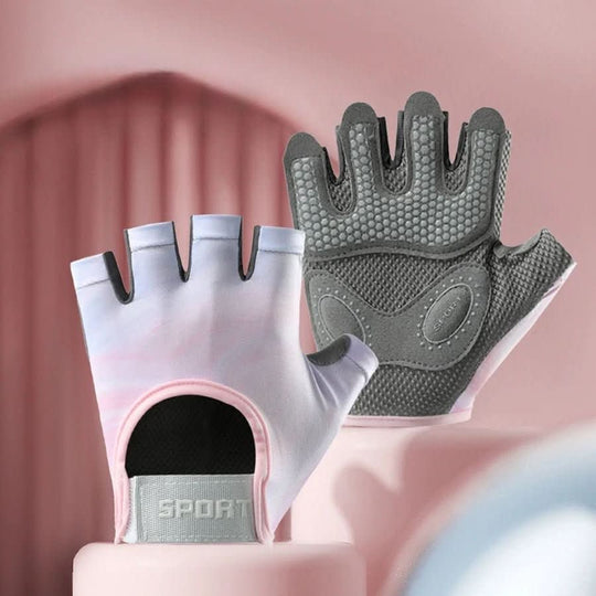 Unisex Sports Gloves Half Finger Design 1