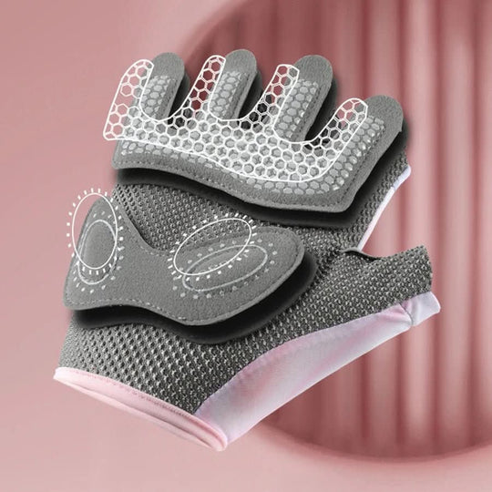 Unisex Sports Gloves Half Finger Design 3