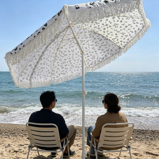 Unisex Strandparaply med Leopardmønster 1