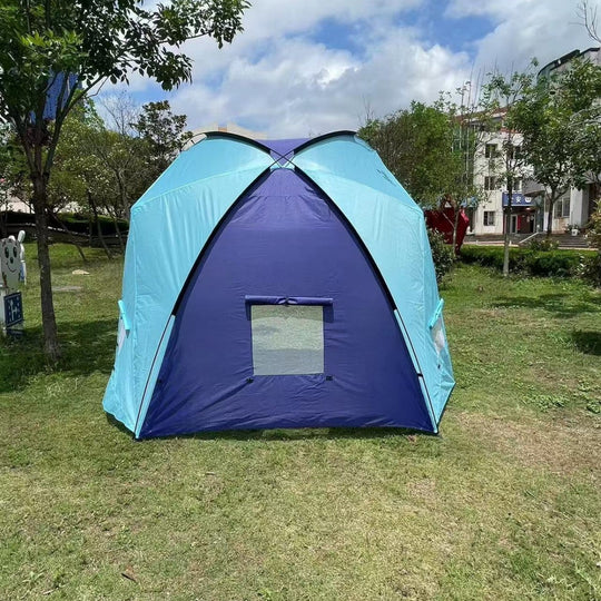 Unisex Strandpaviljong med Vinduer og Enkel Montering 3