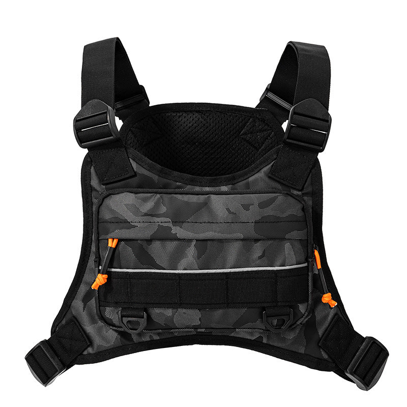 Unisex Tactical Chest Rig Ryggsekk Multifunksjonell 8