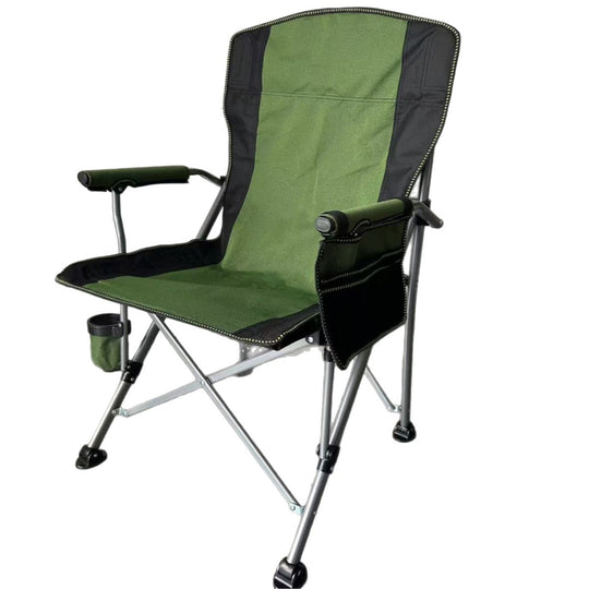 Unisex Utendørs Stol med Koppholder og Sammenleggbar Design 1