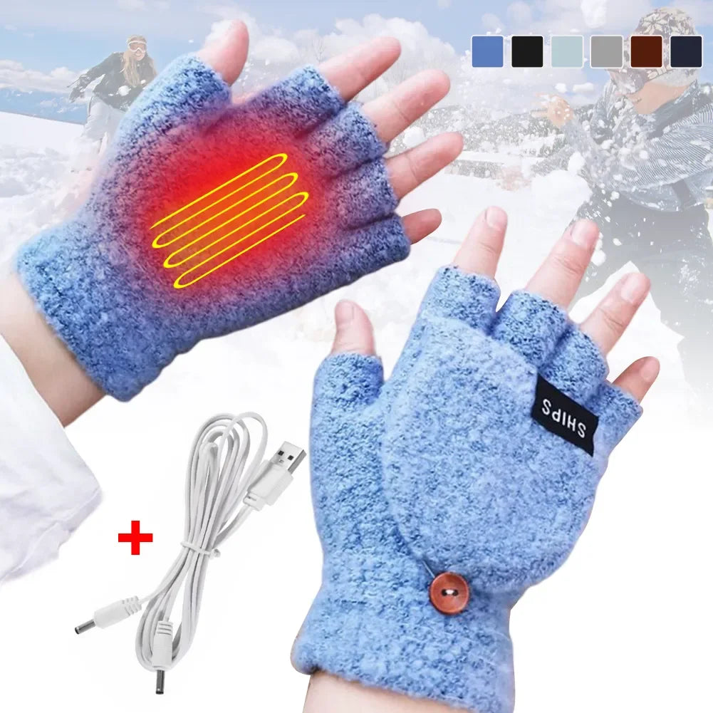 Unisex Varmhansker med USB-opplading 5