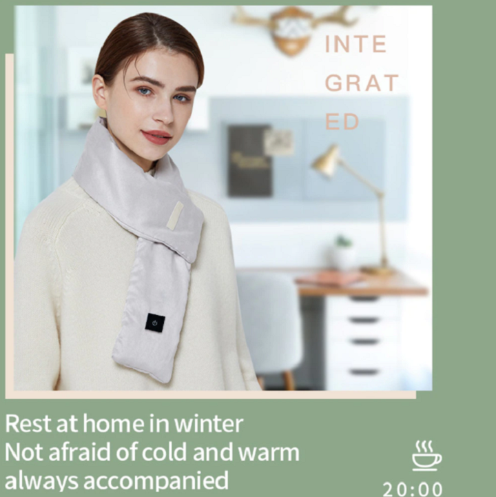 Unisex Vinter Skjerf med Oppvarming 8