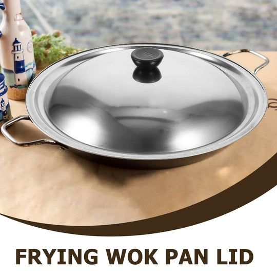 Universallokk i Rustfritt Stål til Wok og Panner 5