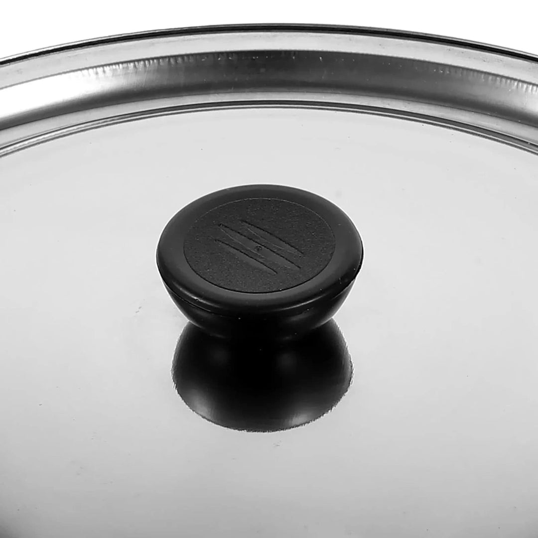 Universallokk i Rustfritt Stål til Wok og Panner 7