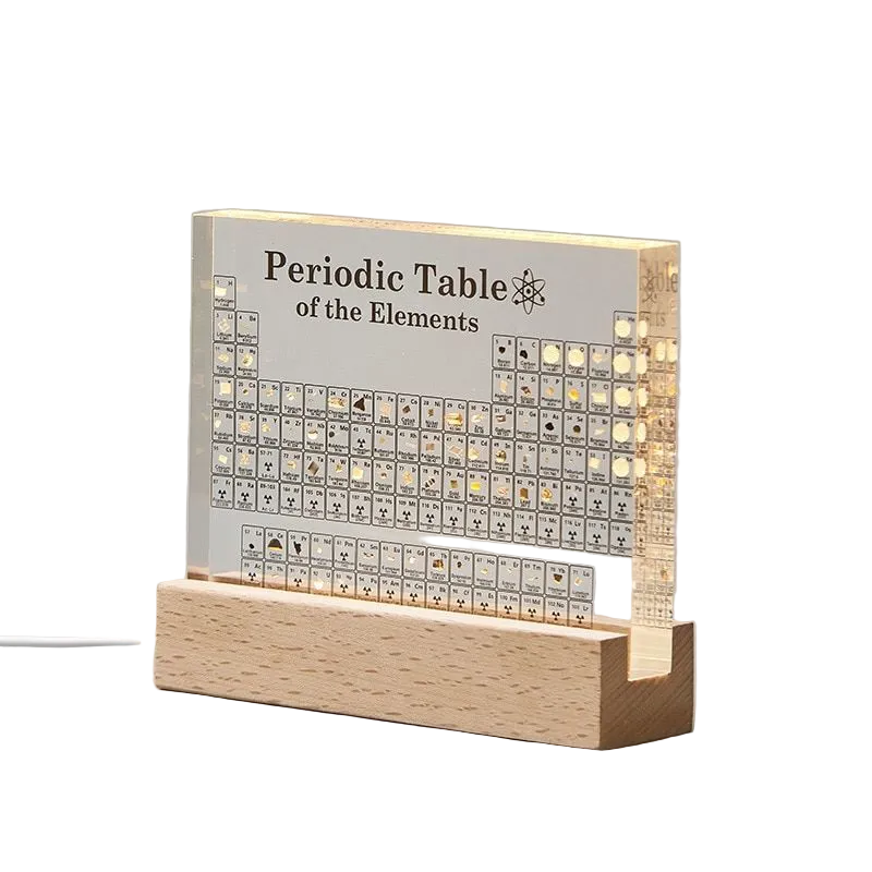 Utdanningsverktøy Periodisk System i Klar Akryl 0