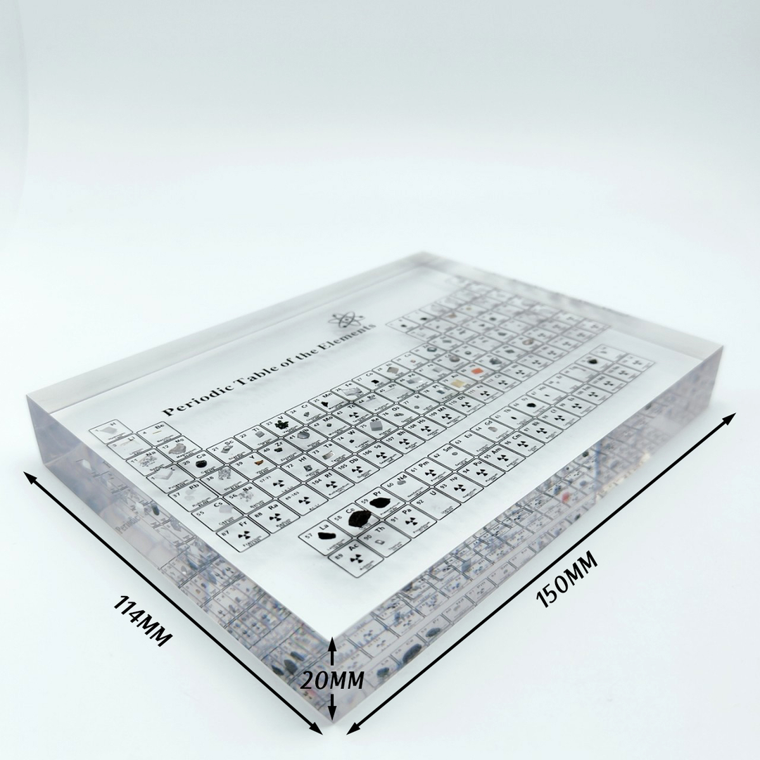 Utdanningsverktøy Periodisk System i Klar Akryl 5