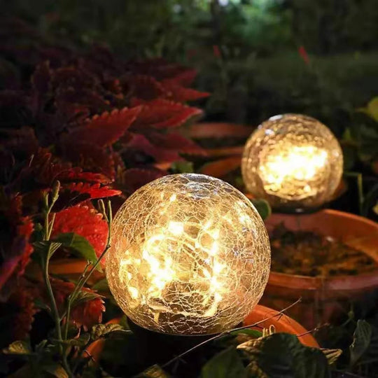 Utendørs Belysning LED Kulelamper Glasslook Design 2
