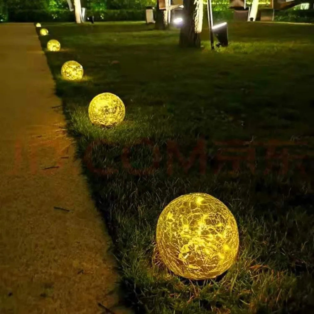 Utendørs Belysning LED Kulelamper Glasslook Design 3
