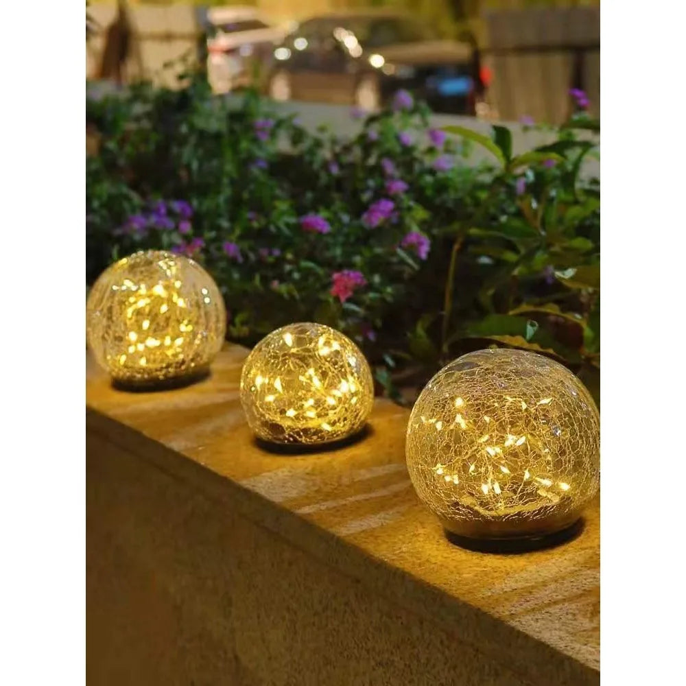 Utendørs Belysning LED Kulelamper Glasslook Design 4