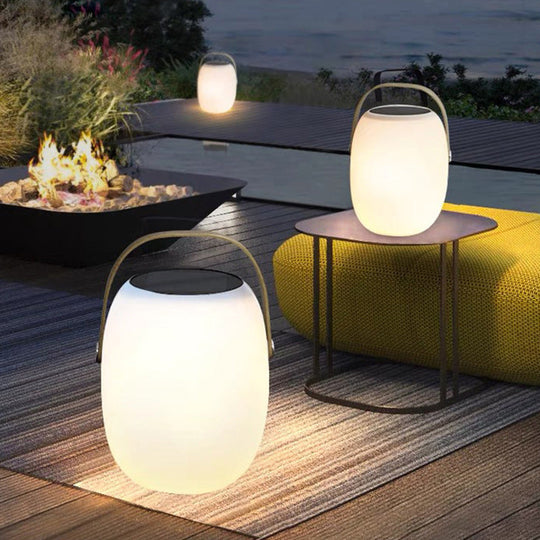 Utendørs Belysning LED Lampe Kurvdesign for Hage og Terrasse 2
