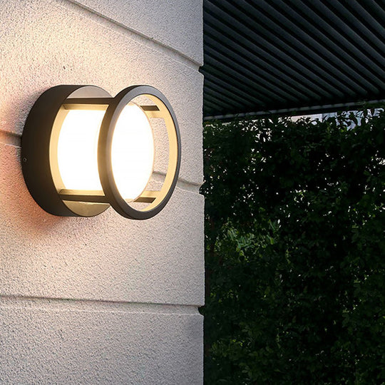 Utendørs Belysning LED Lys Ute Moderne Vegglampe for Gårdsplass og Hage 2