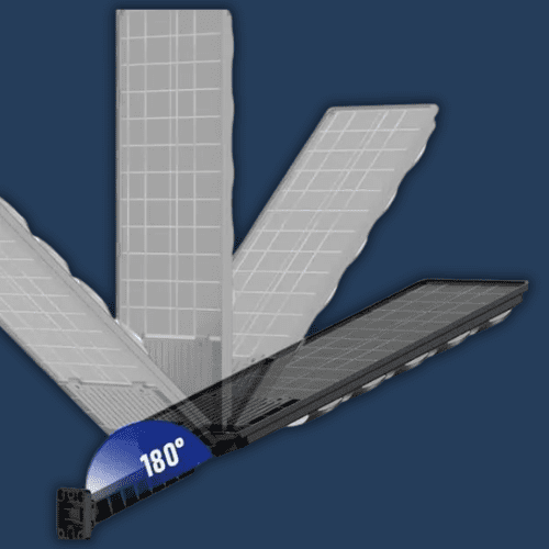 Utendørs Belysning Solcelledrevet Lampe 3000W Værbestandig Design 2