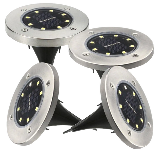 Utendørs Belysning Solcellelampe LED Stilig Design 0