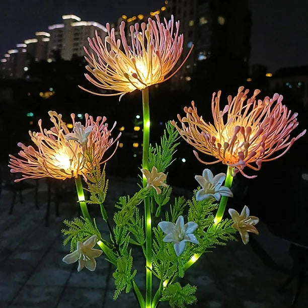 Utendørs Belysning Vegglampe med Blomsterdesign for Hage og Terrasse 1