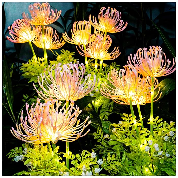 Utendørs Belysning Vegglampe med Blomsterdesign for Hage og Terrasse 4