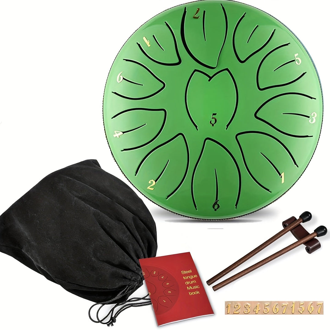 Utendørs Hagetrommel 11-tone Ståltungetromme 8