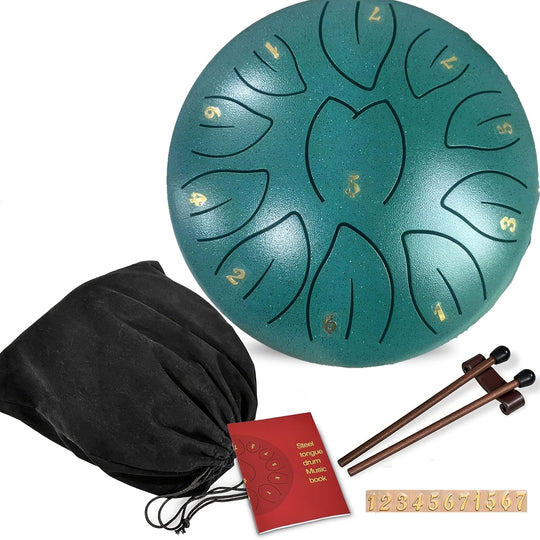 Utendørs Hagetrommel 11-tone Ståltungetromme 9