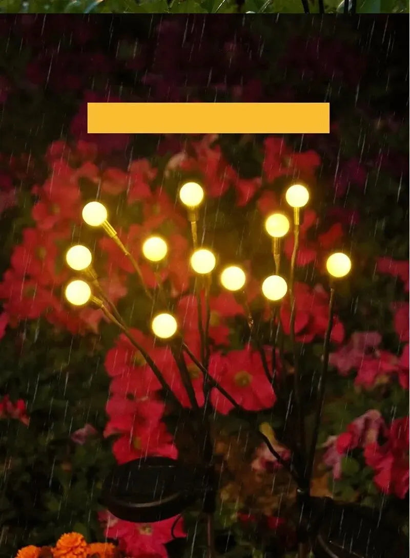 Utendørs LED-lampe med tre hoder 3