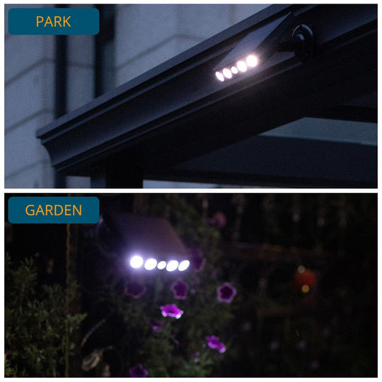 Utendørs LED Lampe med Bevegelsessensor 2