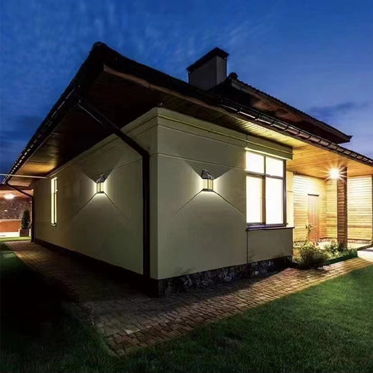 Utendørs Solcellelampe Klassisk Design Trådløs Belysning 5
