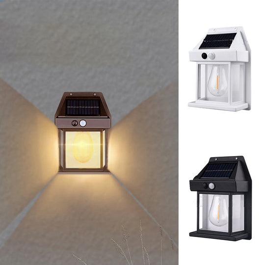 Utendørs Solcellelampe Klassisk Design Trådløs Belysning 6