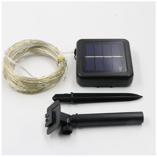 Utendørs Solenergi Lysstrenger for Hage 7