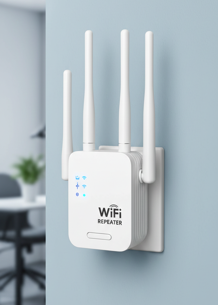 Utendørs WiFi Booster med Lang Rekkevidde 1