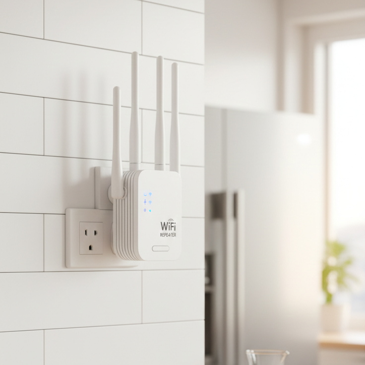 Utendørs WiFi Booster med Lang Rekkevidde 2