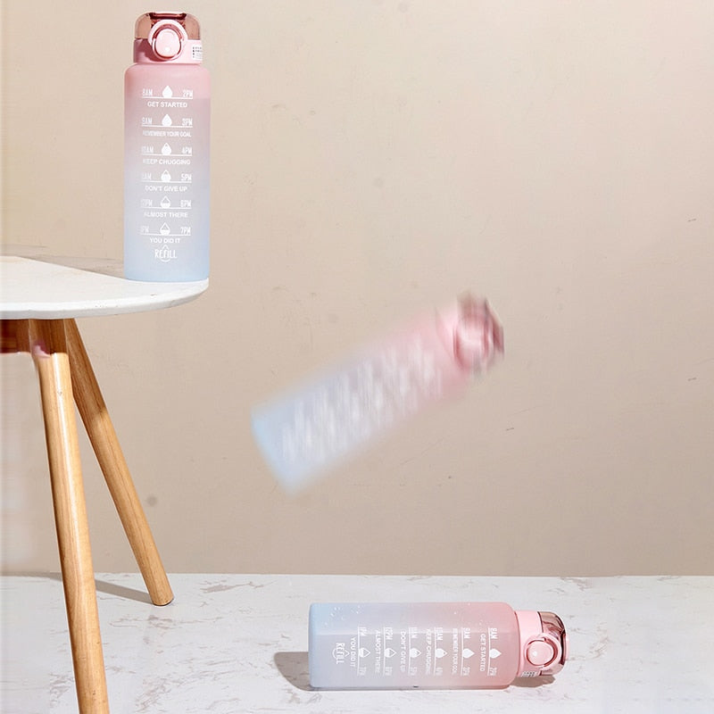 Vannflaske med Motivasjon og Tidsplan 4