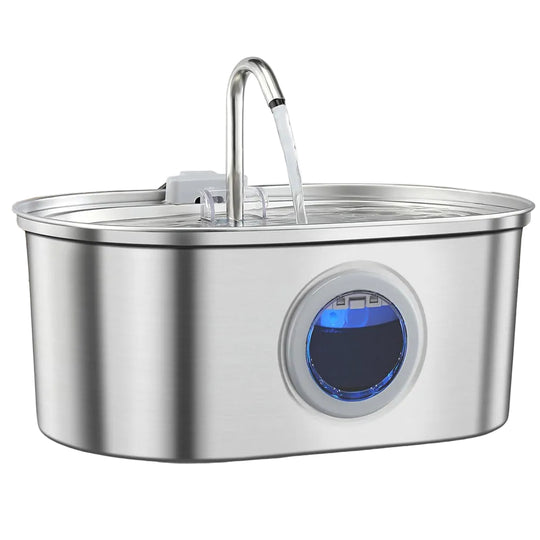 Vannfontene for Katter og Hunder Moderne Design med Stille Pumpe 0