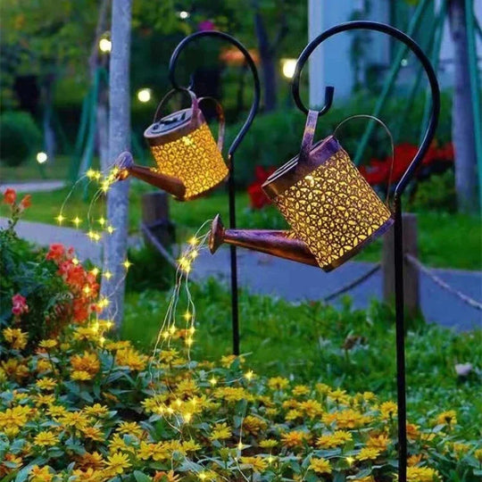 Vanntett LED-hagebelysning med Dekorativ Design 2