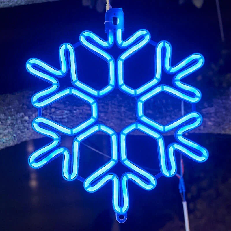 Vanntette LED Snøfnugglys for Vinterdekorasjon 5
