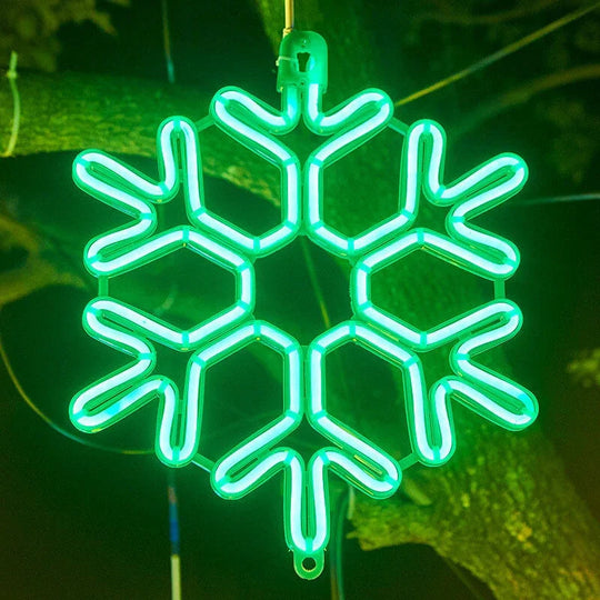 Vanntette LED Snøfnugglys for Vinterdekorasjon 6