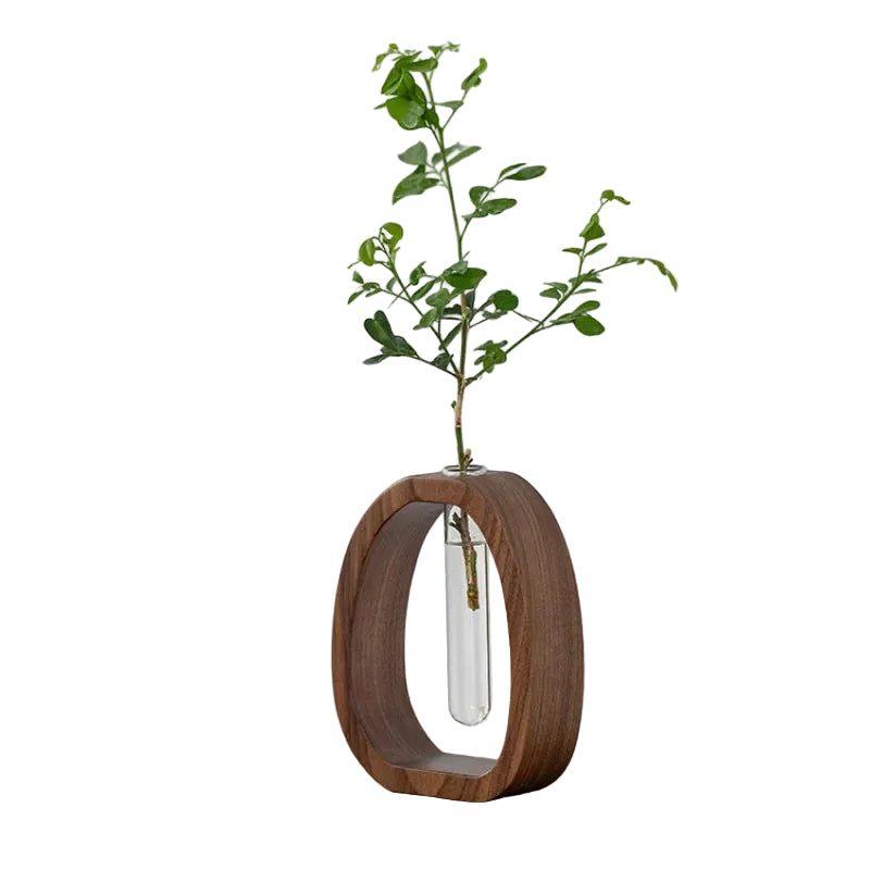 Vase Oval Design for Stilk - Minimalistisk Dekorativ Blomstervase til Moderne Interiør 1