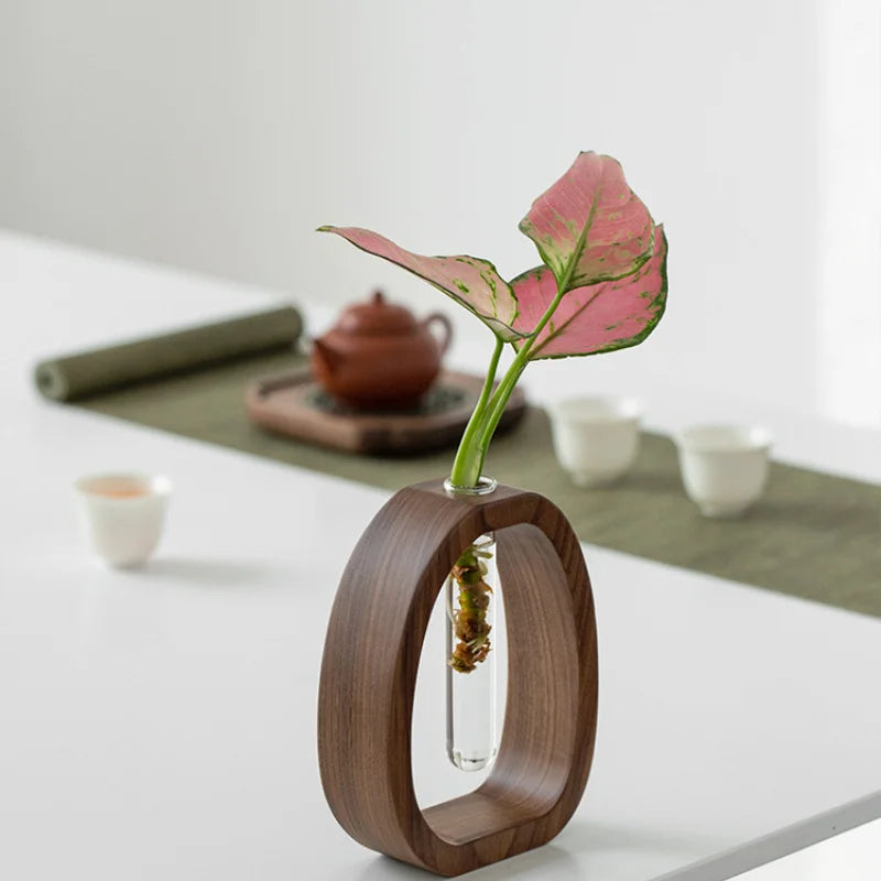 Vase Oval Design for Stilk - Minimalistisk Dekorativ Blomstervase til Moderne Interiør 5