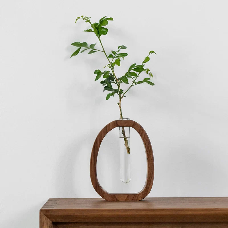 Vase Oval Design for Stilk - Minimalistisk Dekorativ Blomstervase til Moderne Interiør 7