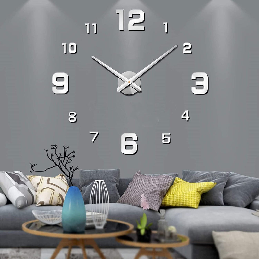 Vegansk Veggklokke Moderne Design 1