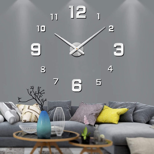 Vegansk Veggklokke Moderne Design 1