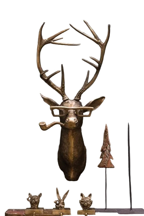 Vegghengende Dyrehode Dekorasjon Kreativ Design 0