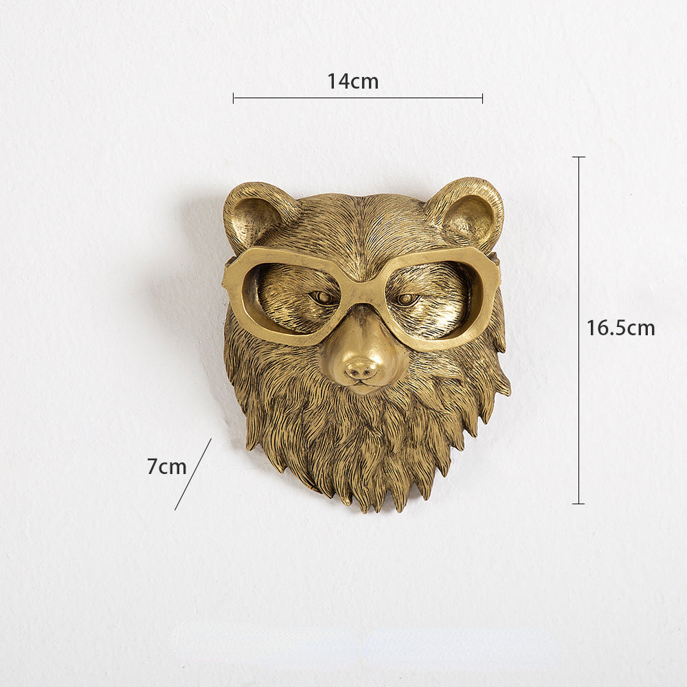 Vegghengende Hode Dekorasjon av Hjort 8