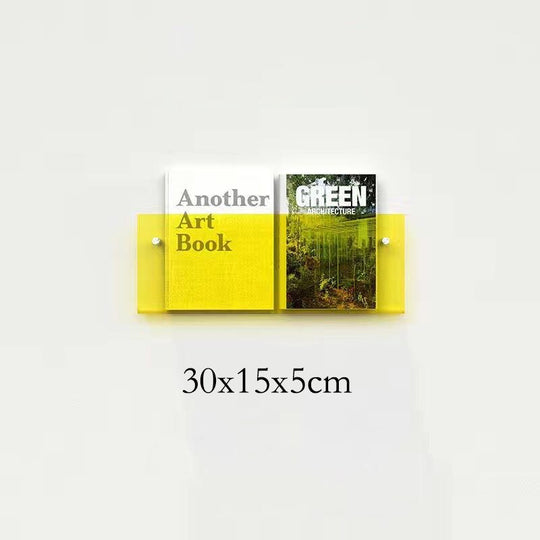 Vegghengt Magasinholder i Akryl 10