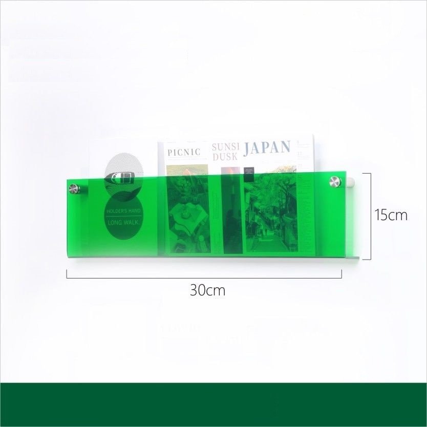 Vegghengt Magasinholder i Akryl 15