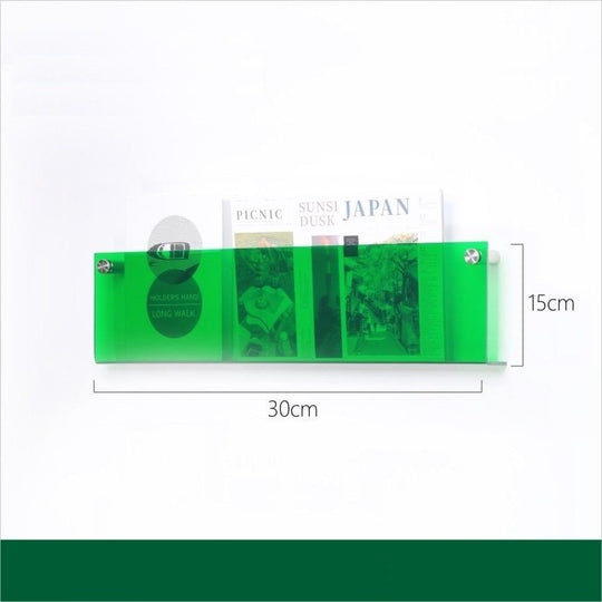 Vegghengt Magasinholder i Akryl 15